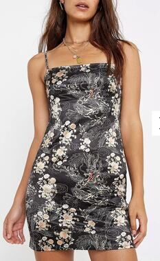 urban outfitters black siren dress | Dresses | Urban Outfitters Strappy Back Midi Lady Gaga Spotted In
